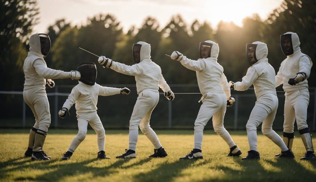 Fencing for different age groups. Fencing for beginners