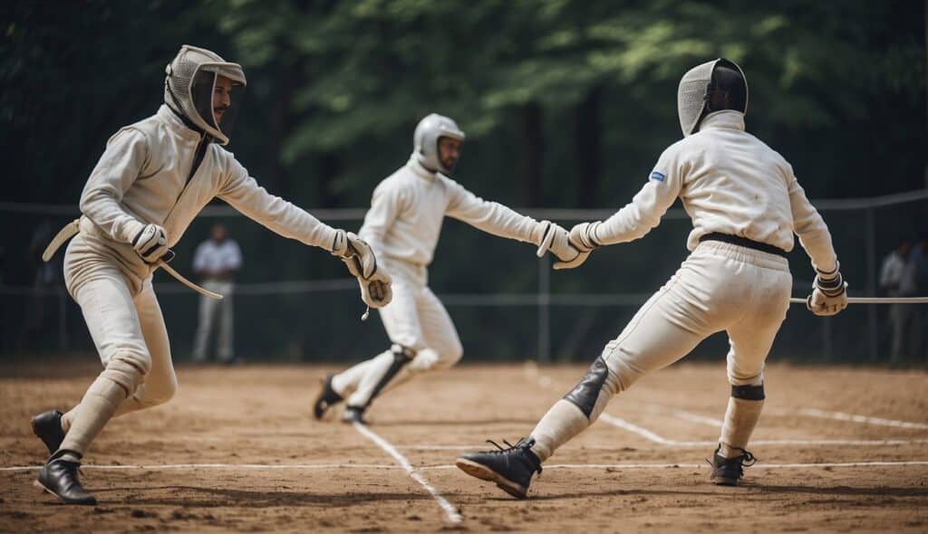 The origins and historical development of the sport of fencing