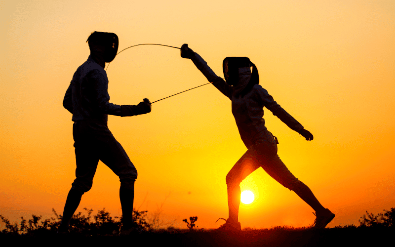 Improving fencing techniques measure progress and success